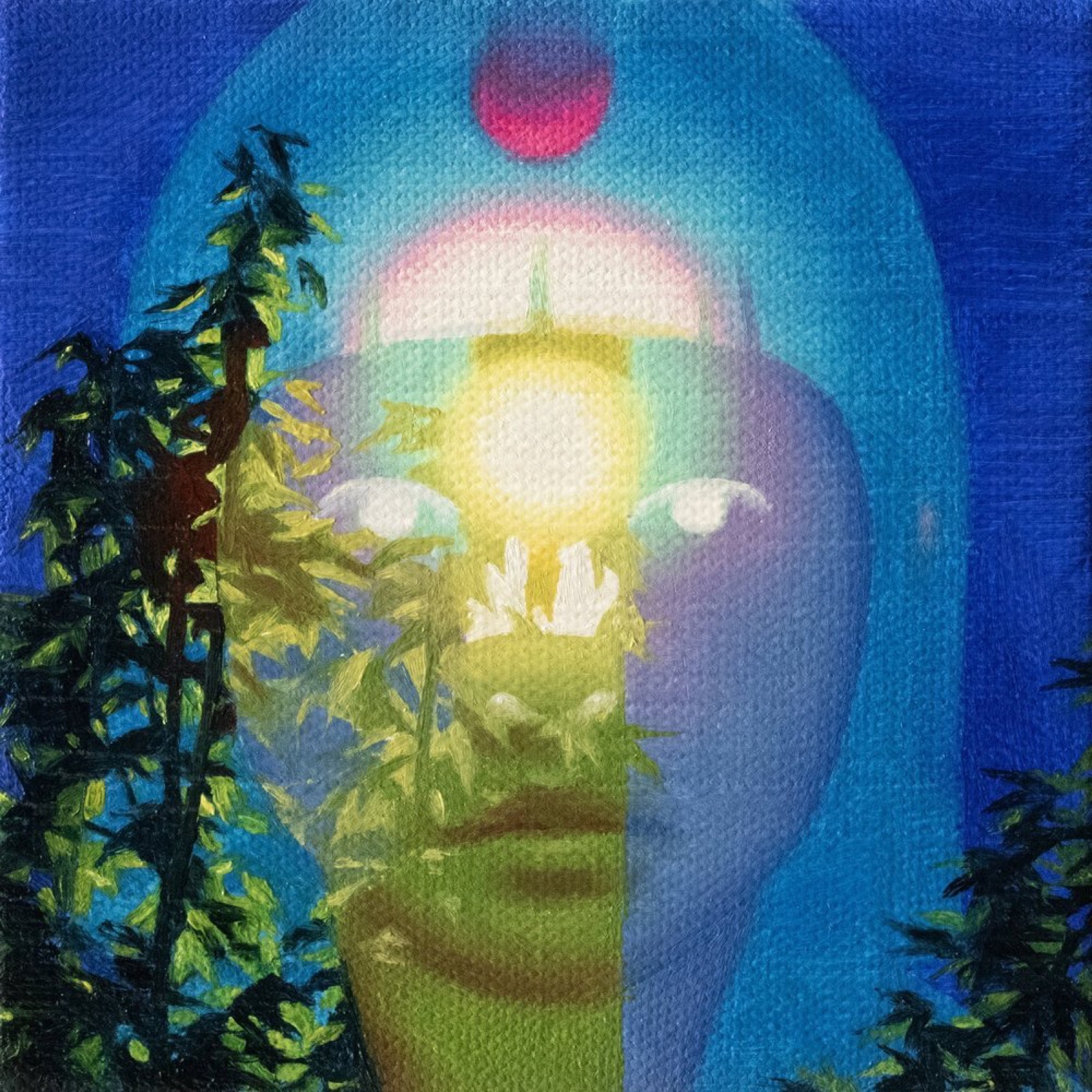 Hayley Chi Hay Chiu, Core 26, 2024, Oil on canvas