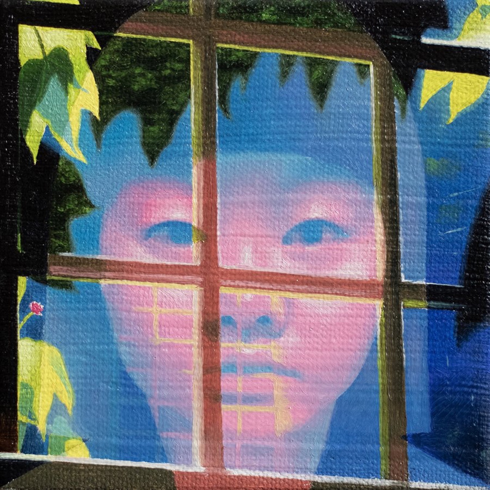 Hayley Chi Hay Chiu, Core 50, 2025, Oil on canvas