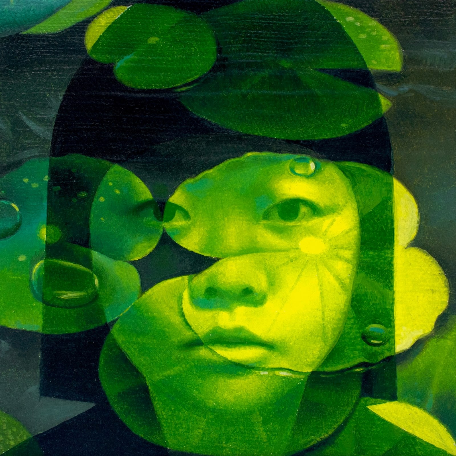 Hayley Chi Hay Chiu, Core 63, 2026, Oil on canvas