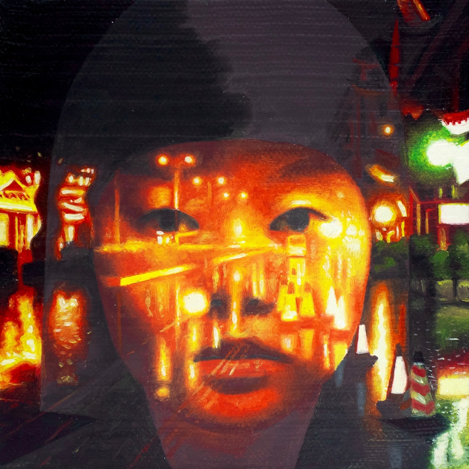 Hayley Chi Hay Chiu, Core 67, 2026, Oil on canvas