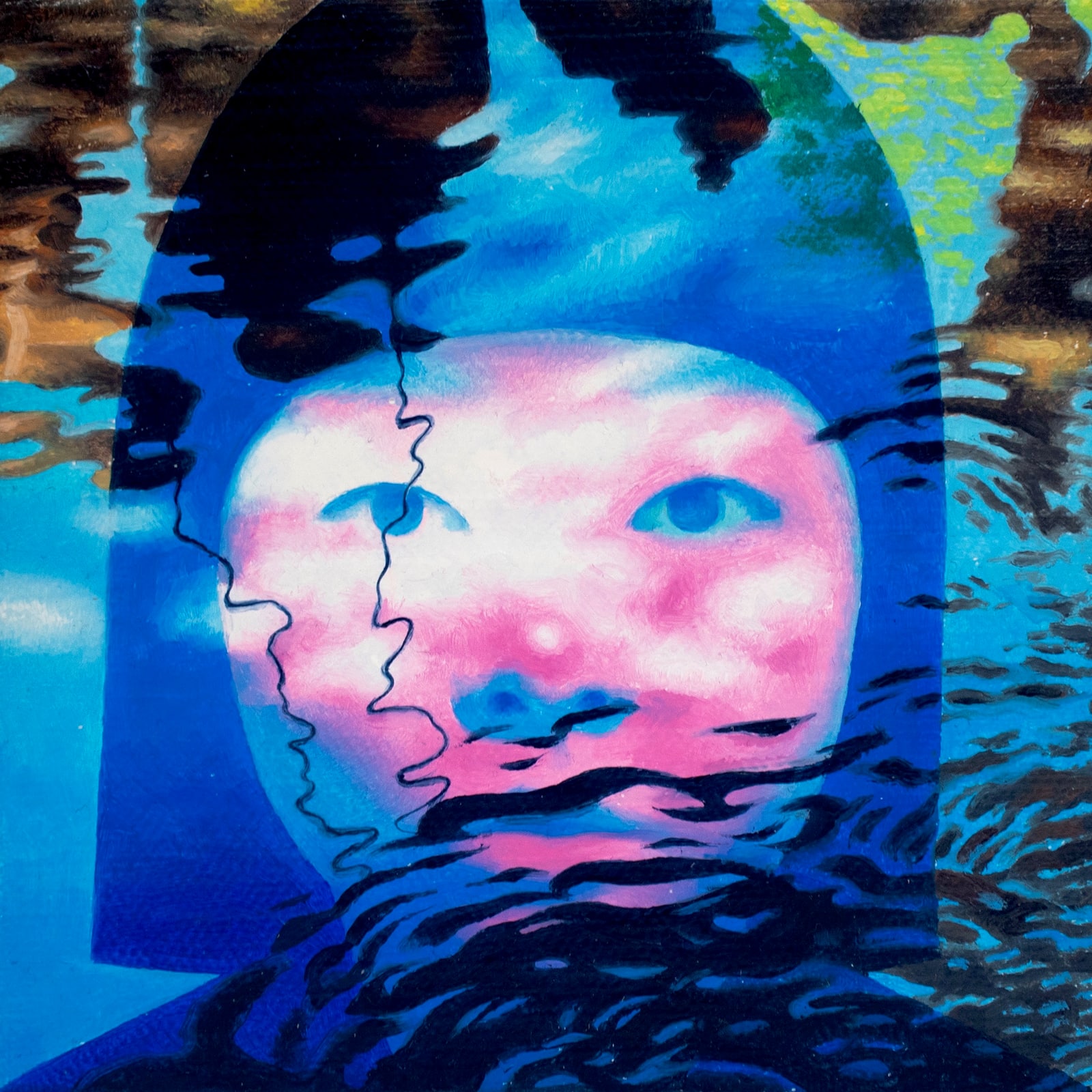 Hayley Chi Hay Chiu, Core 68, 2026, Oil on canvas