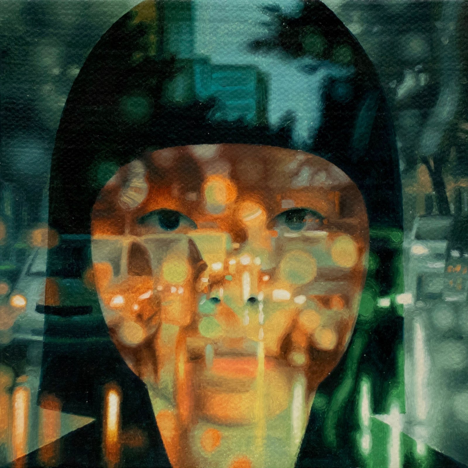 Hayley Chi Hay Chiu, Core 73, 2026, Oil on canvas