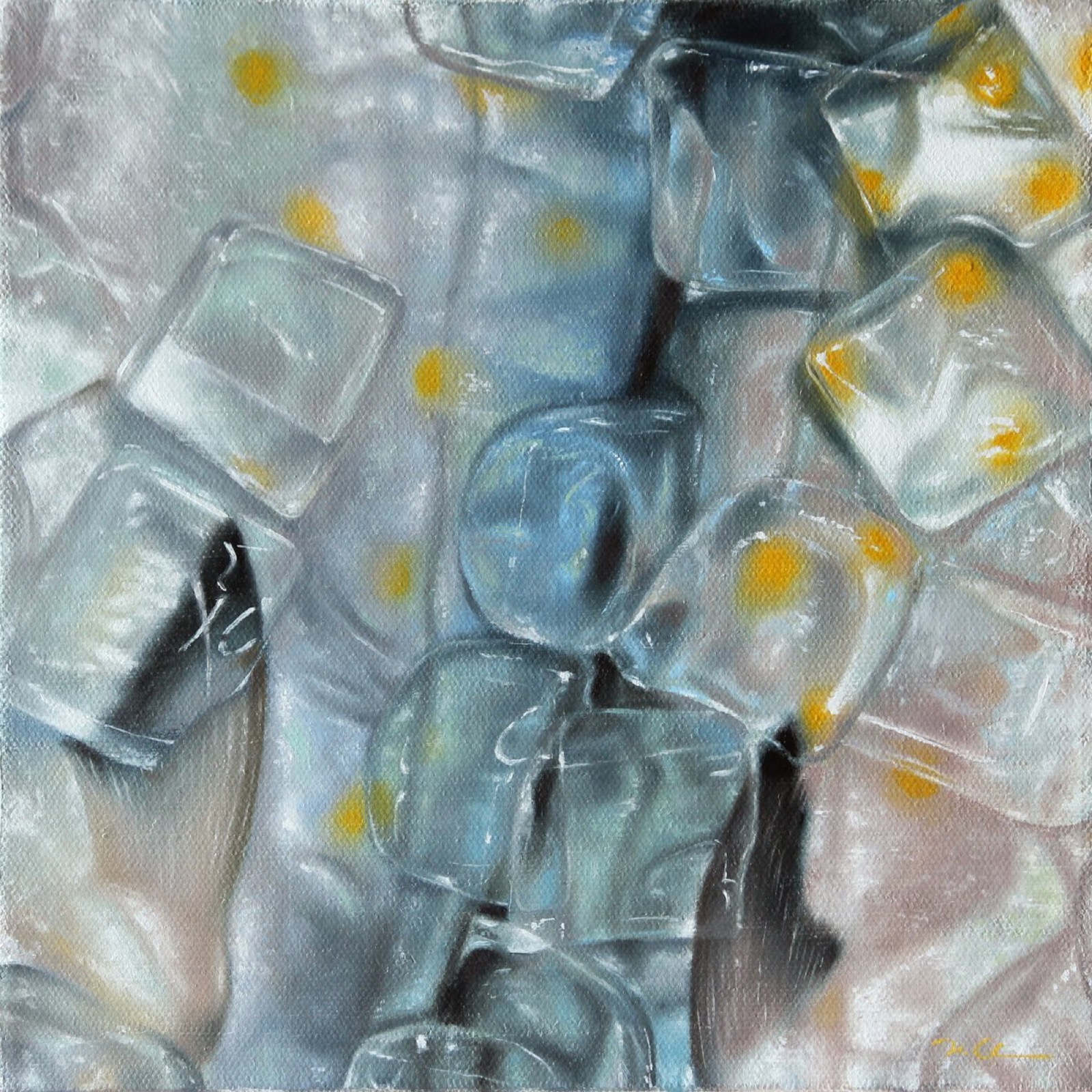 Hayley Chi Hay Chiu, Entry 1, 2022, Oil on canvas