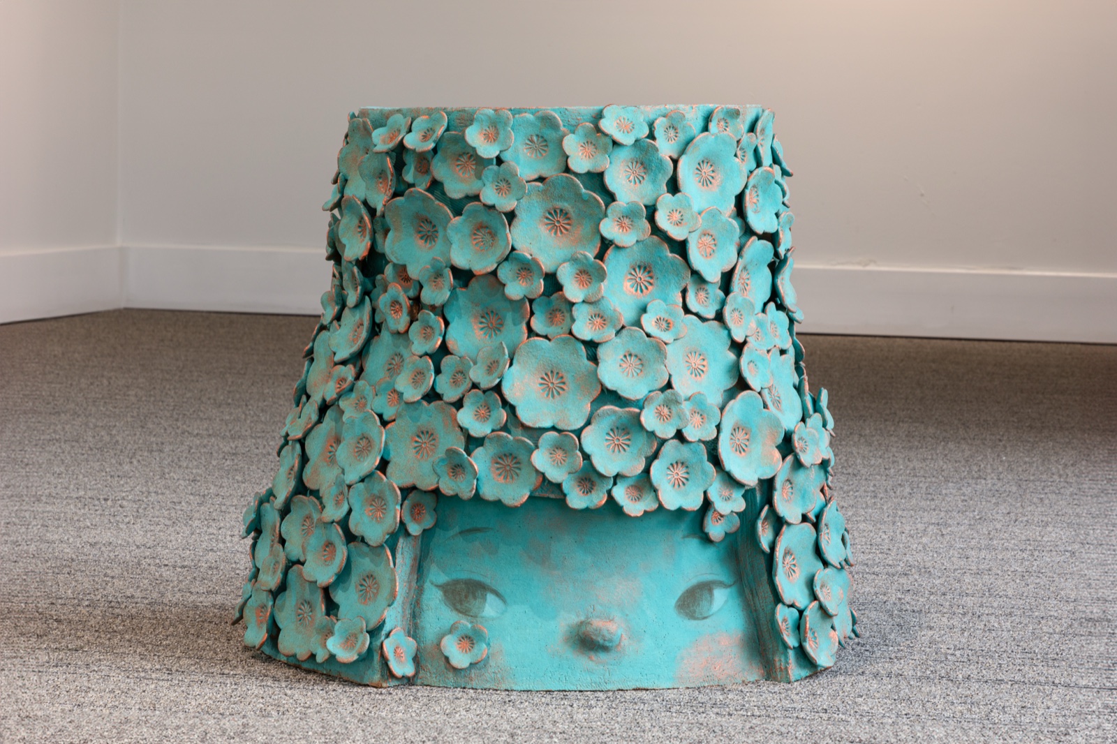 One, two, three, installation view