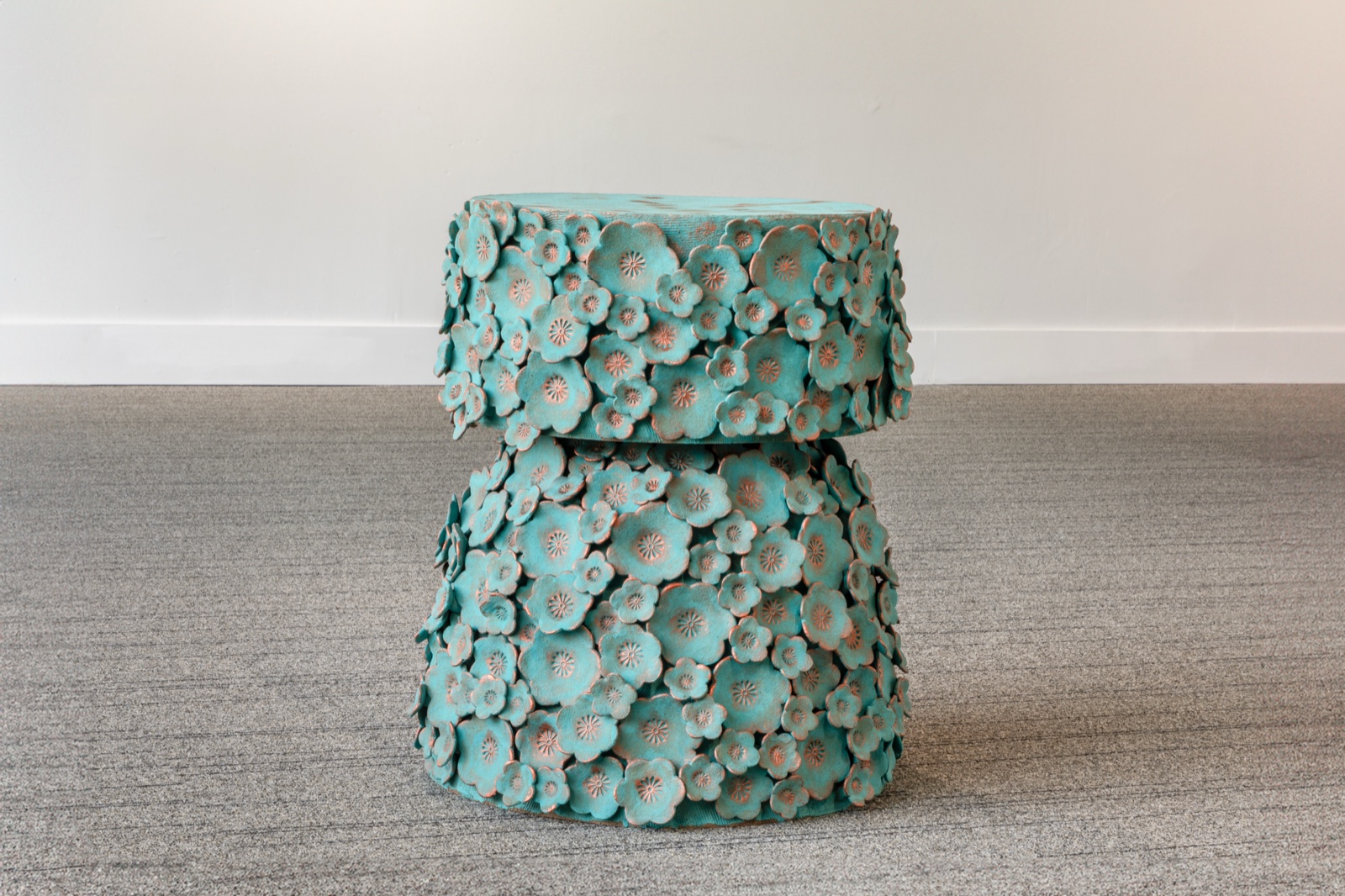 One, two, three, installation view