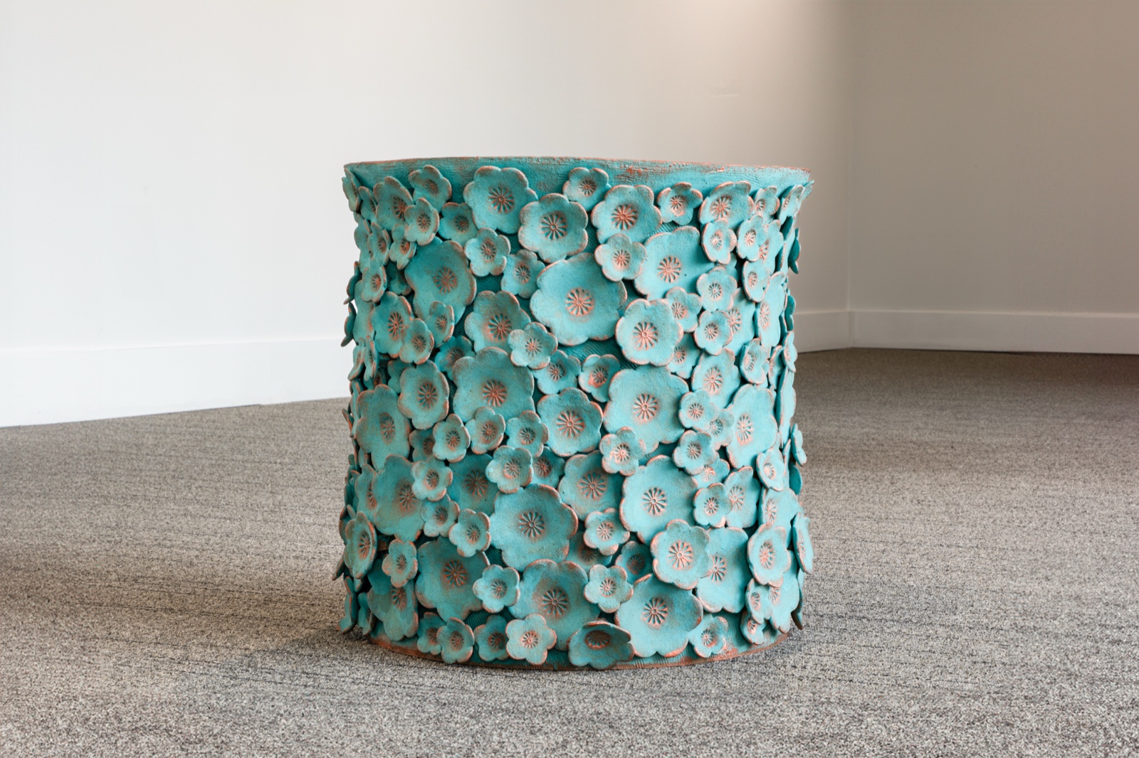One, two, three, installation view