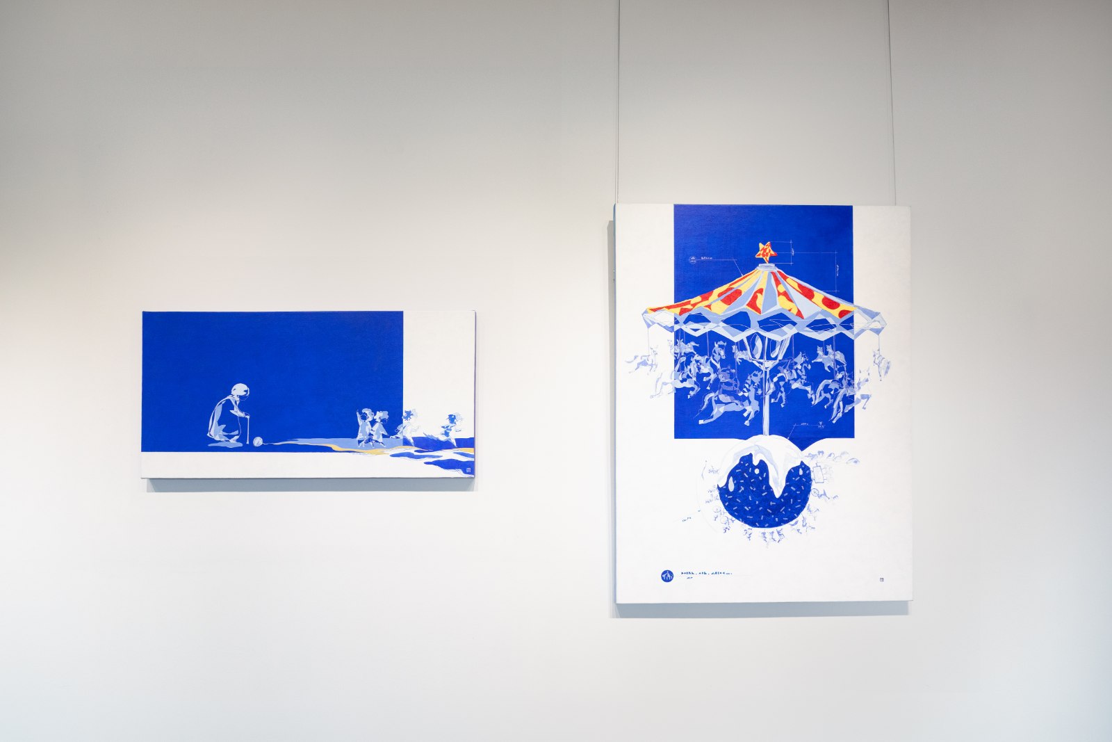 In-Betweens 中间帧, installation view