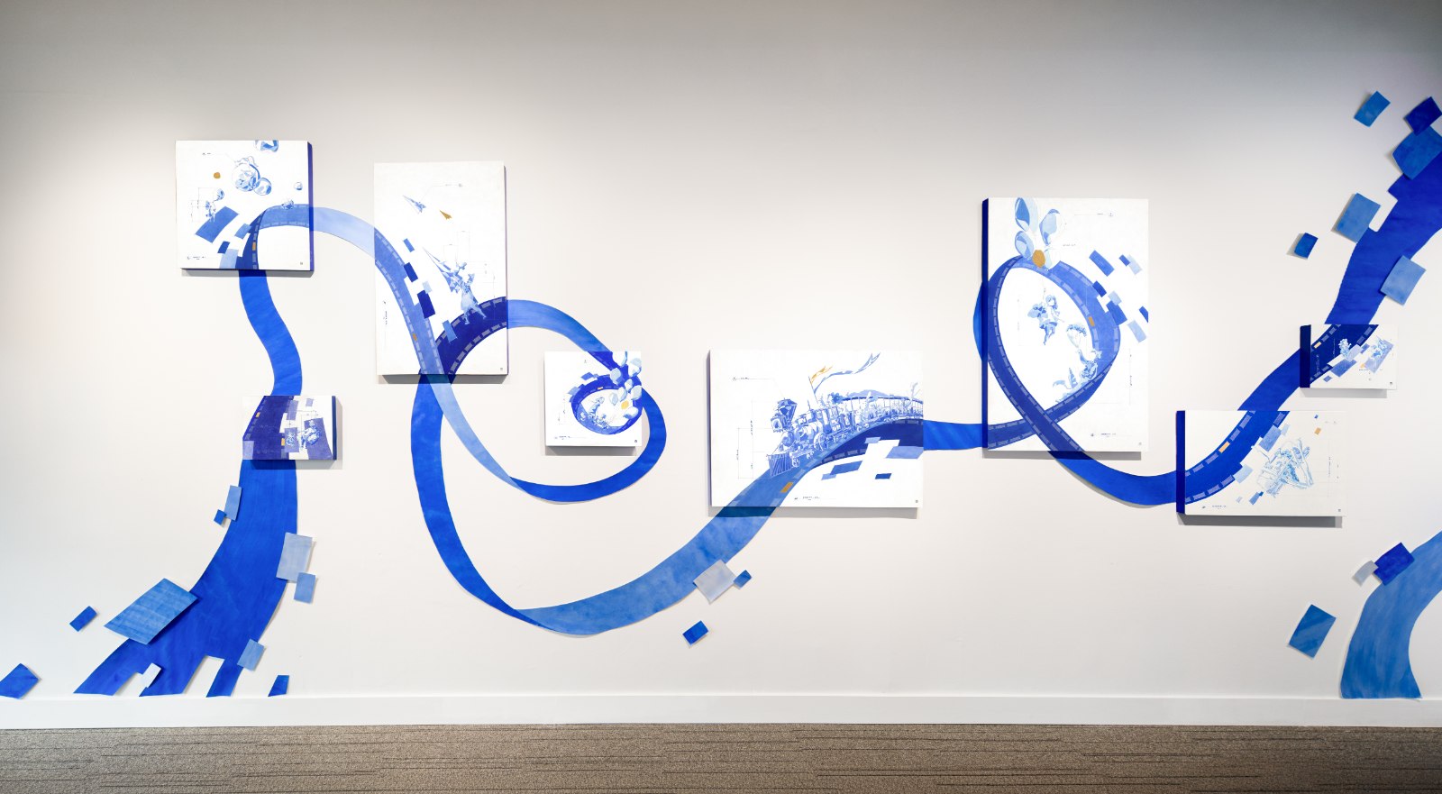 In-Betweens 中间帧, installation view, SSEW Project