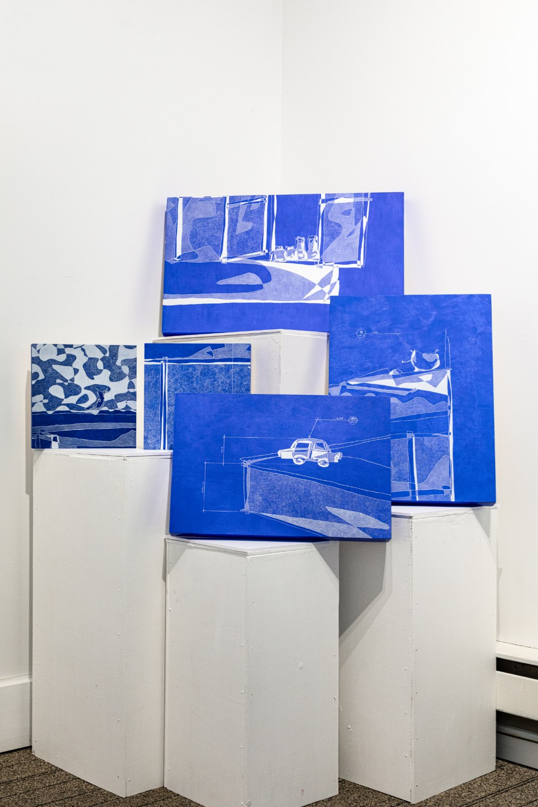 In-Betweens 中间帧, installation view