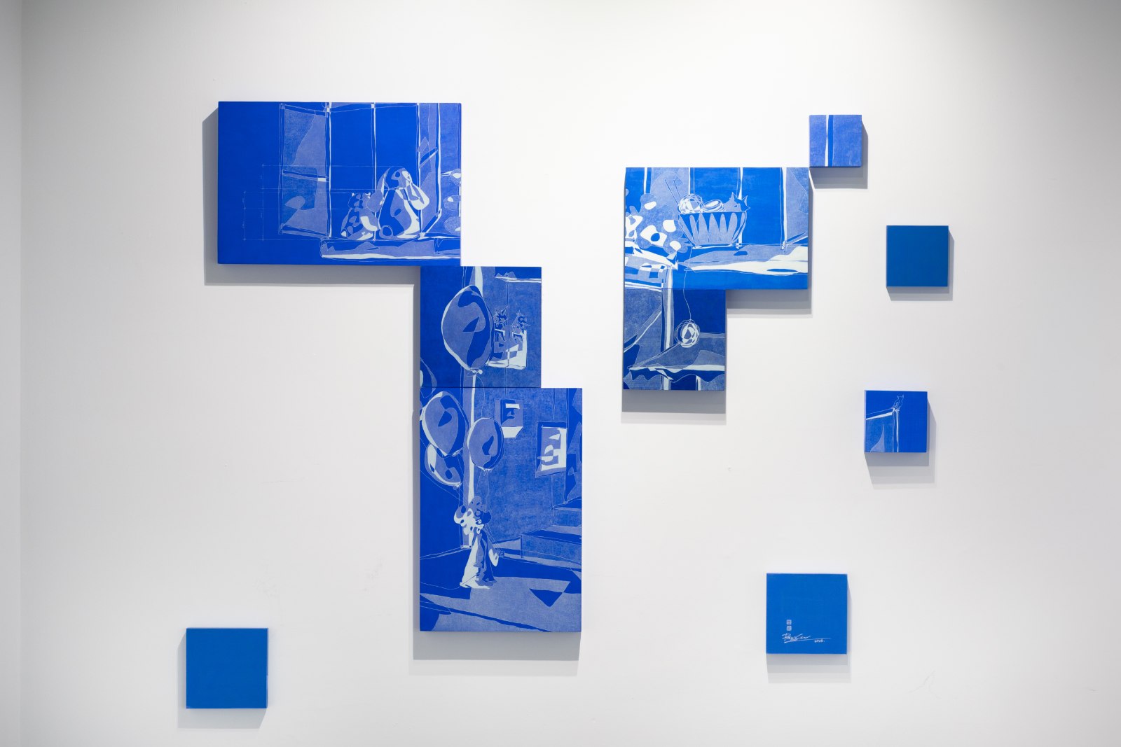 In-Betweens 中间帧, installation view